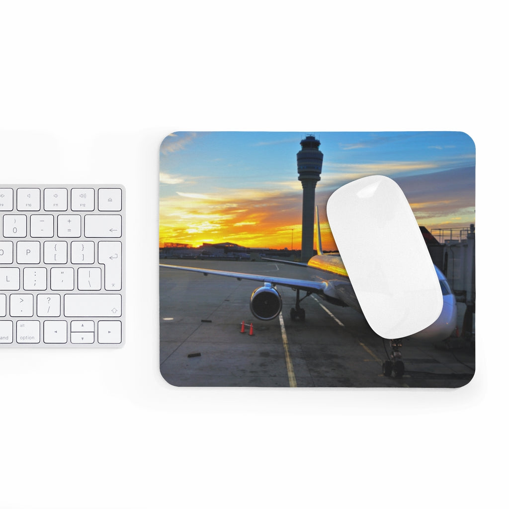 AVIATION EVENING -  MOUSE PAD Printify