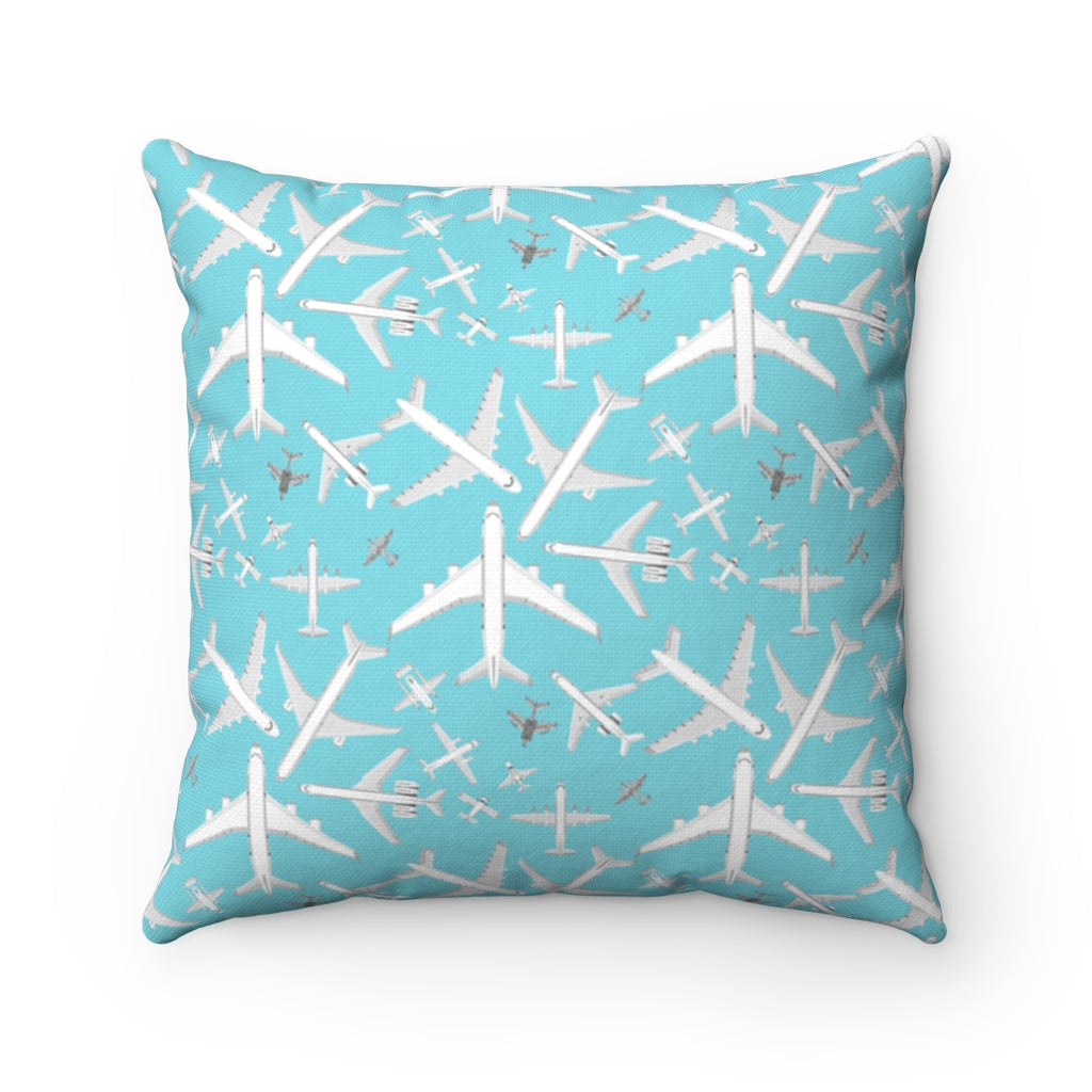 AIRCRAFT HEATBEAT PILLOW Printify