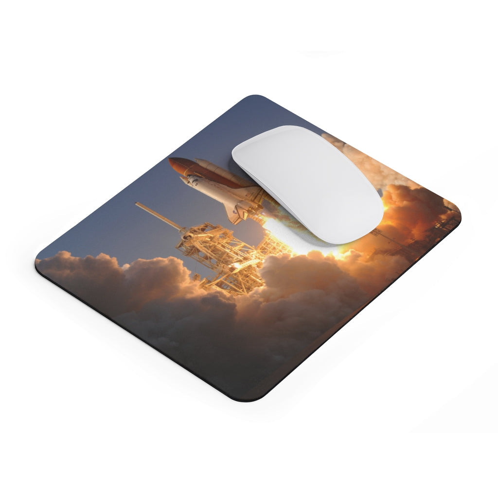 AIRCRAFT ROCKET  -  MOUSE PAD Printify