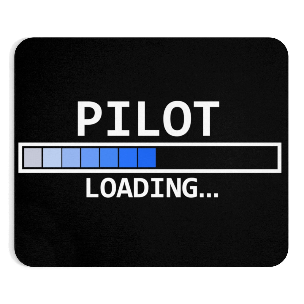 PILOT LOADING  -  MOUSE PAD Printify