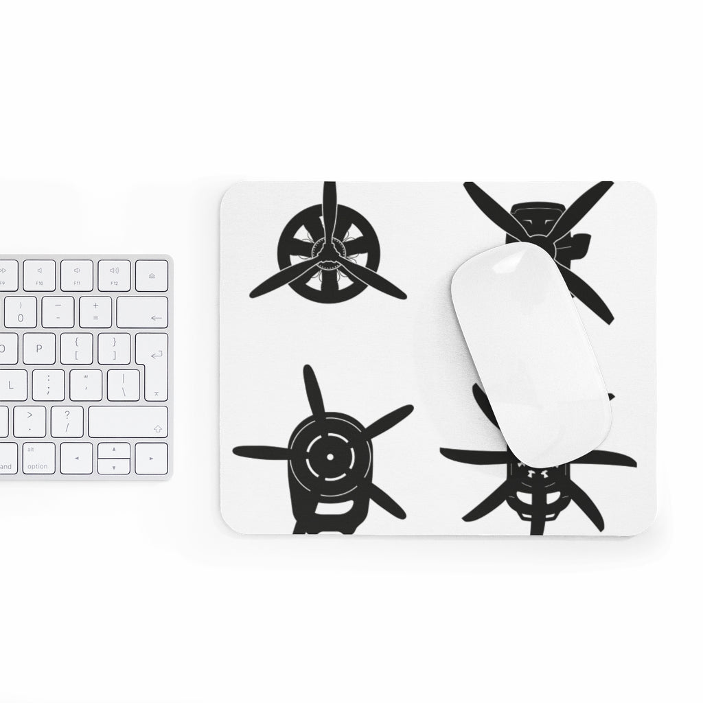 AVIATION PROPEIIER   -  MOUSE PAD Printify