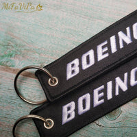 Thumbnail for 1 PC BLACK BOEING 747 KEYCHAIN - PILOTSX