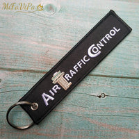 Thumbnail for 1 PC BLACK LLAVERO AIR TRAFFIC CONTROLLER KEYCHAINS - PILOTSX