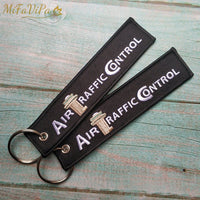 Thumbnail for 1 PC BLACK LLAVERO AIR TRAFFIC CONTROLLER KEYCHAINS - PILOTSX