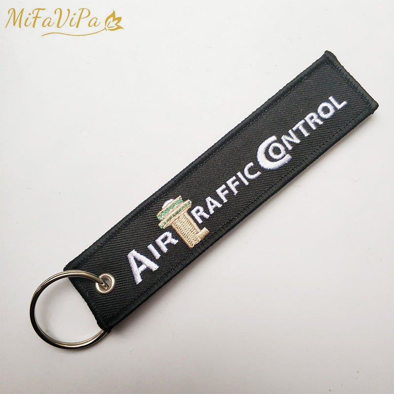 1 PC BLACK LLAVERO AIR TRAFFIC CONTROLLER KEYCHAINS - PILOTSX