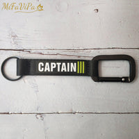 Thumbnail for 1 PC CAPTAIN PRINT SLEUTELHANGER CHAVEIRO LLAVERO MODA BUGIGANGA TELEFONE - PILOTSX