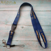 Thumbnail for 1 PC LUFTHANSA LANYARD CHAVEIRO KEY CHAIN - PILOTSX