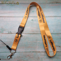 Thumbnail for 1 PC LUFTHANSA LANYARD CHAVEIRO KEY CHAIN - PILOTSX