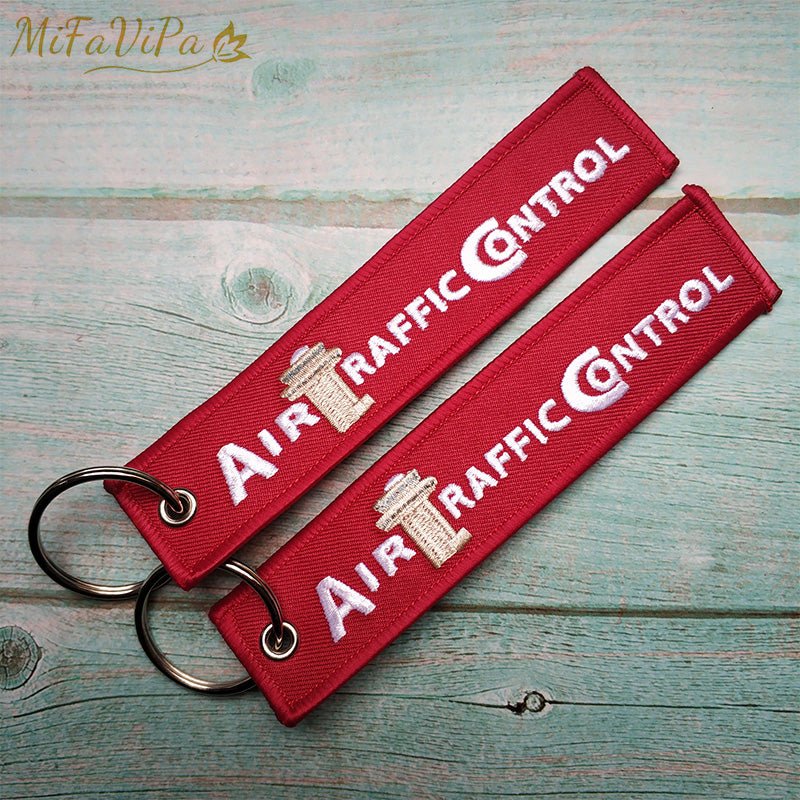 1 PC SLEUTELHANGER AIR TRAFFIC CONTROLLER KEYCHAINS - PILOTSX