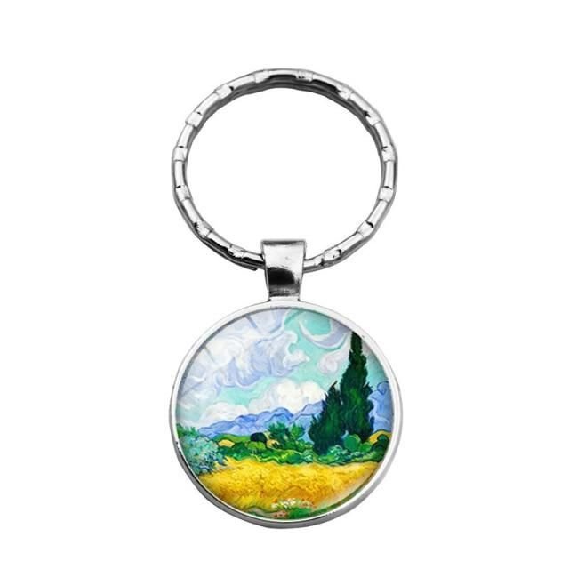 1 PC VAN GOGH KEY CHAIN - PILOTSX