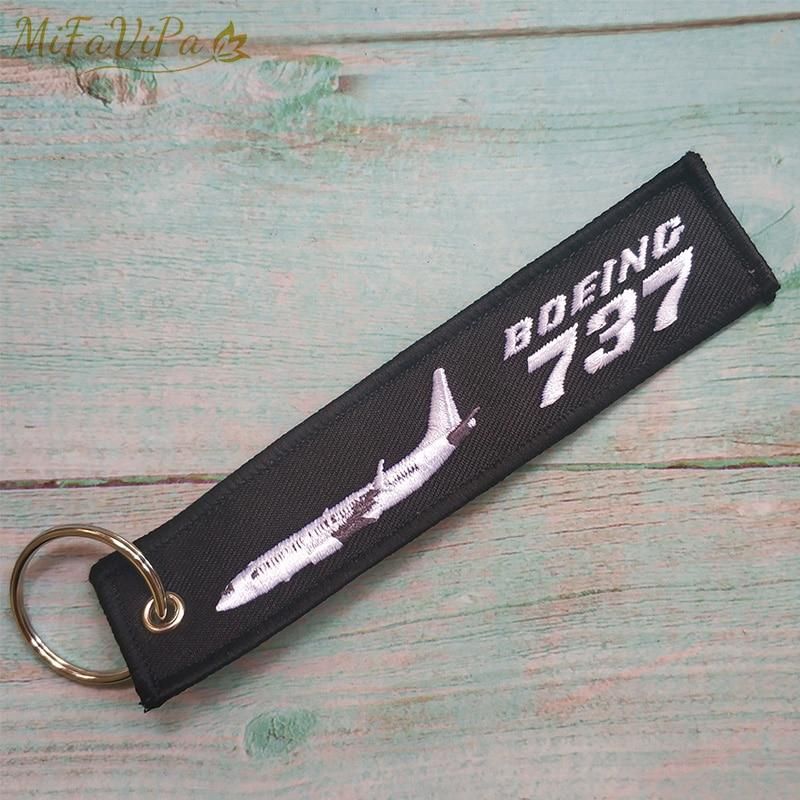 1 SET BOEING 737 EMBROIDERY KEY CHAIN - PILOTSX