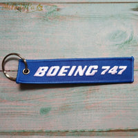 Thumbnail for 1 SET BOEING 747 EMBROIDERY KEY CHAIN - PILOTSX