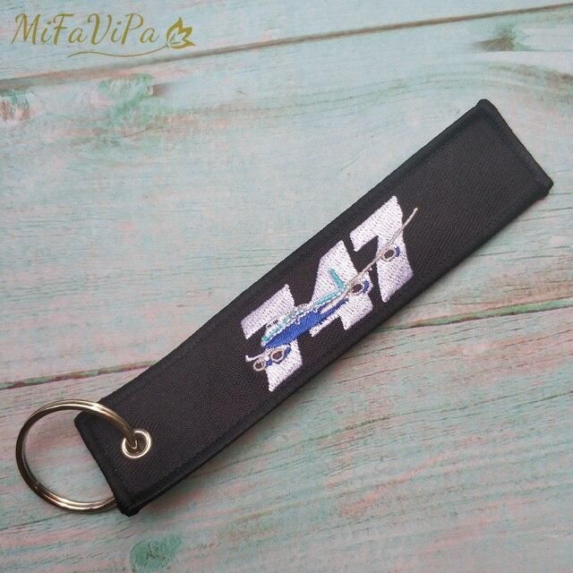 1 SET BOEING 787 747 EMBROIDERY AIRBUS A350 KEY CHAIN - PILOTSX