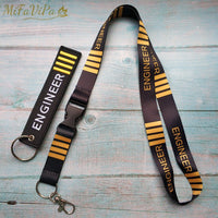 Thumbnail for 1 SET ENGINEER LANYARDS KEYCHAINS NECK STRAP KEY CHAIN - PILOTSX