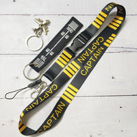 Thumbnail for 1 SET ENGINEER LANYARDS KEYCHAINS NECK STRAP KEY CHAIN - PILOTSX