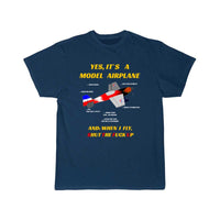 Thumbnail for Model Building Pilot Airplane T-SHIRT THE AV8R