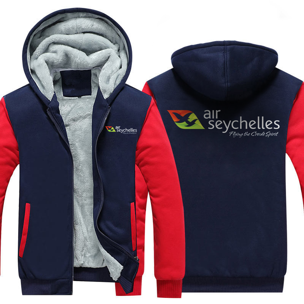 SEYCHELLES AIRLINES  JACKETS FLEECE SWEATSHIRT