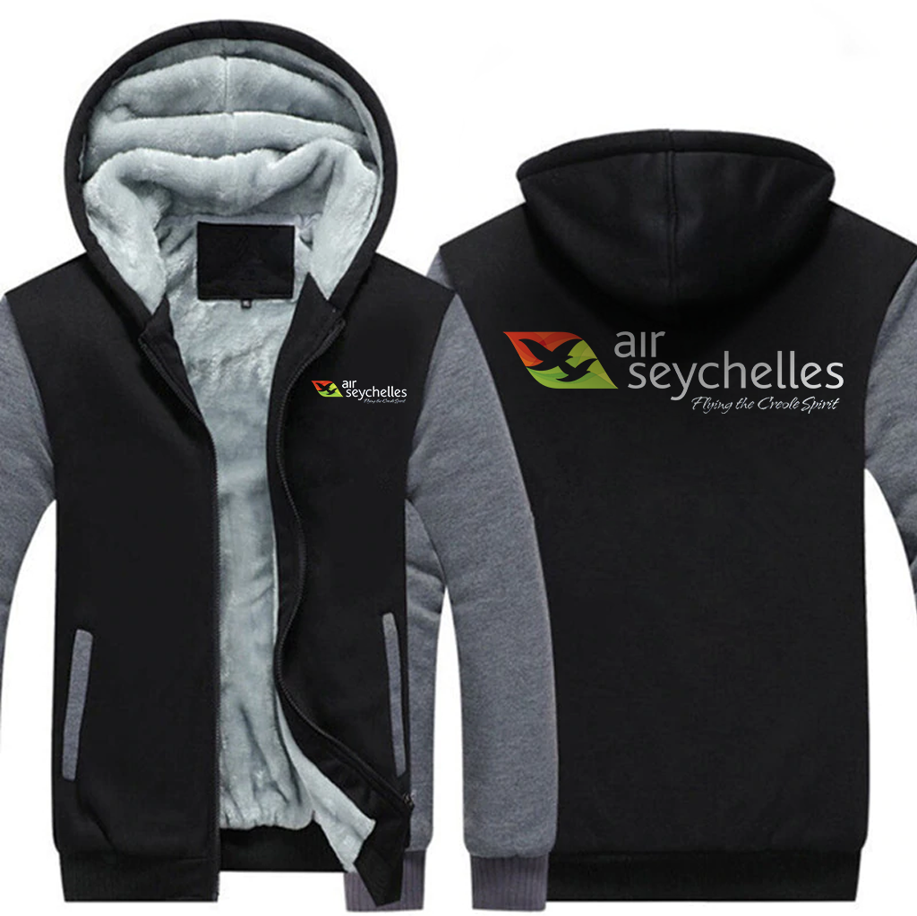 SEYCHELLES AIRLINES  JACKETS FLEECE SWEATSHIRT