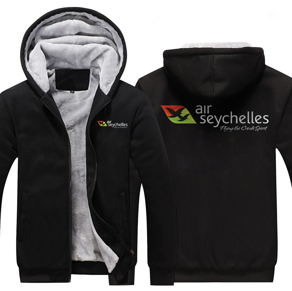 SEYCHELLES AIRLINES  JACKETS FLEECE SWEATSHIRT