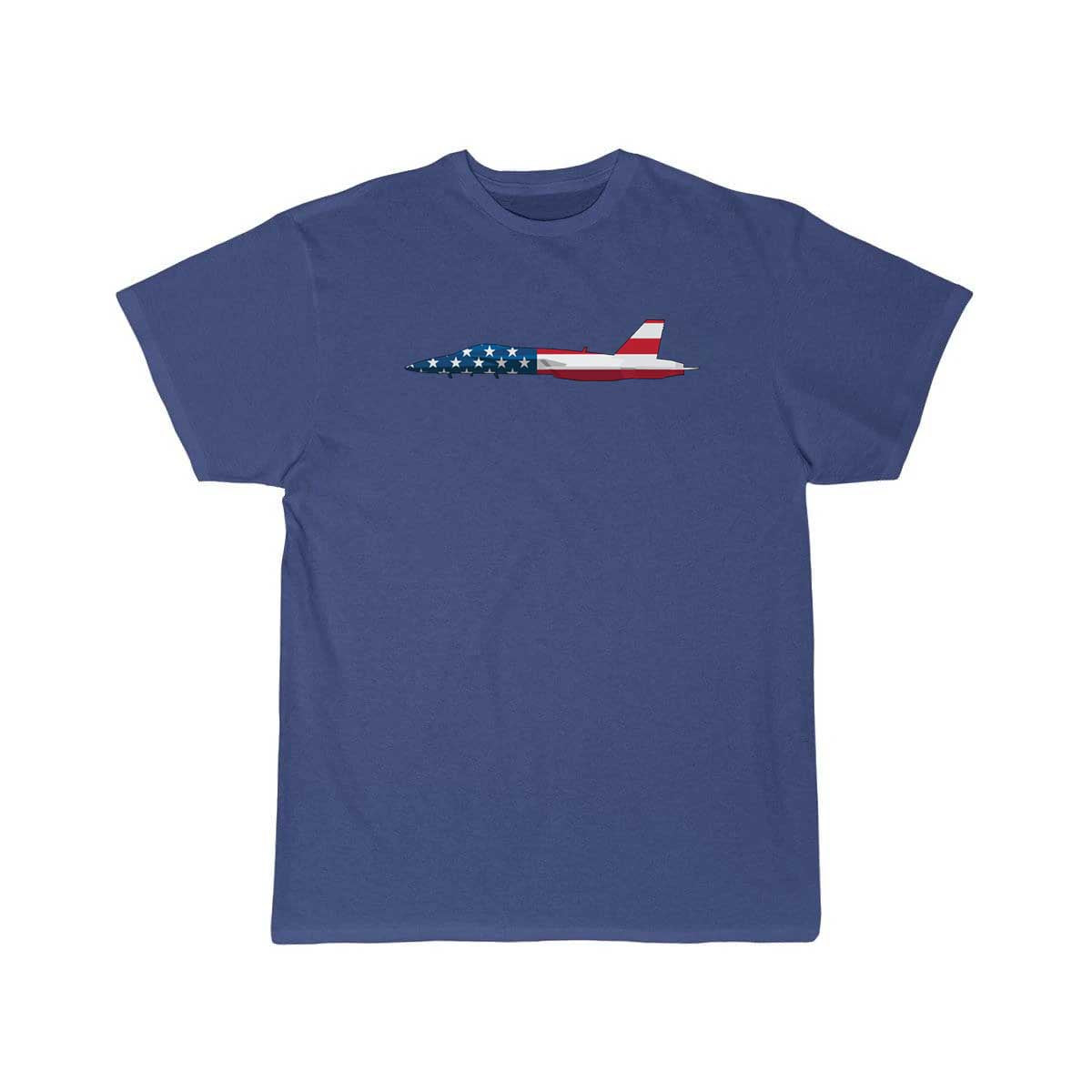 American Flag Military Jet T Shirt THE AV8R