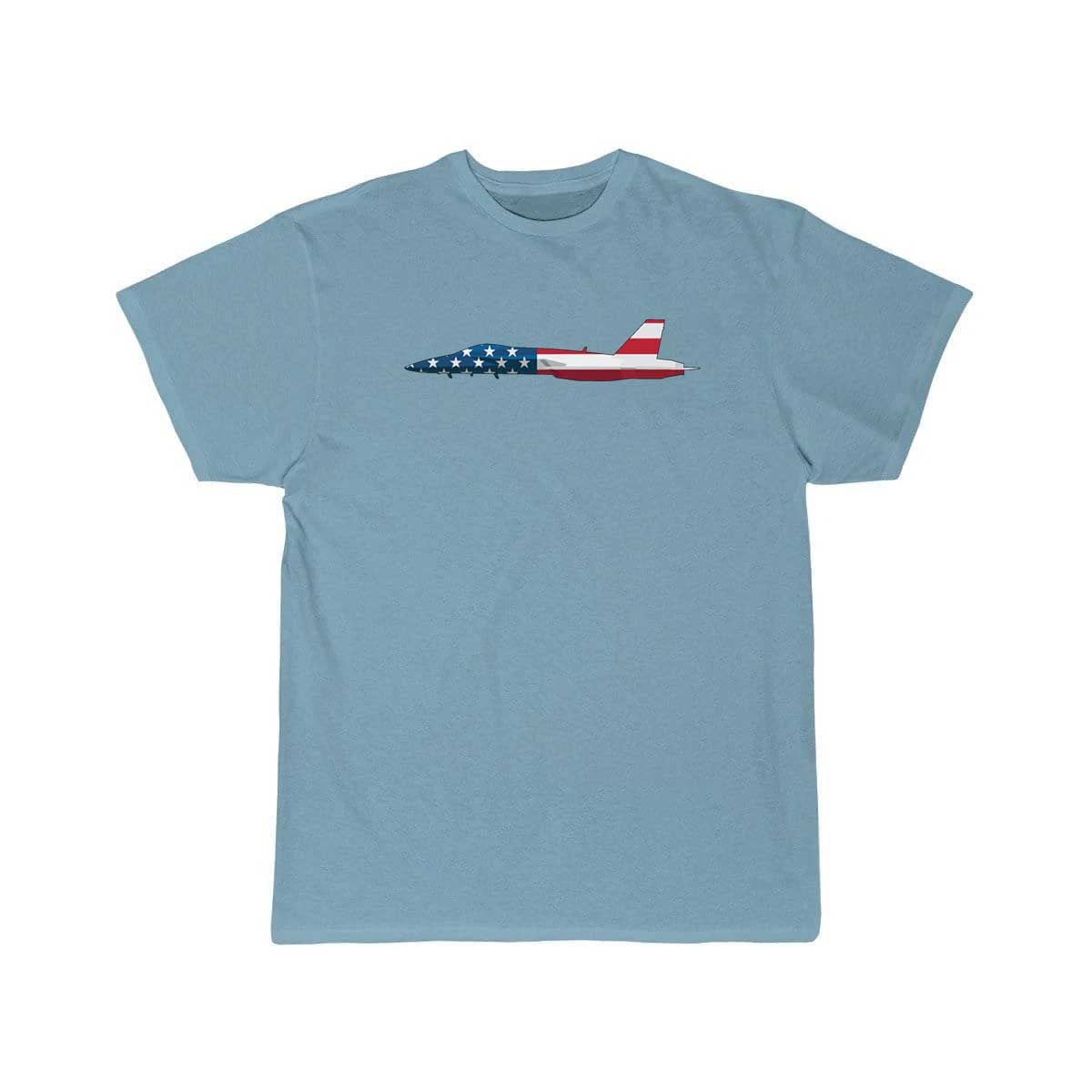 American Flag Military Jet T Shirt THE AV8R