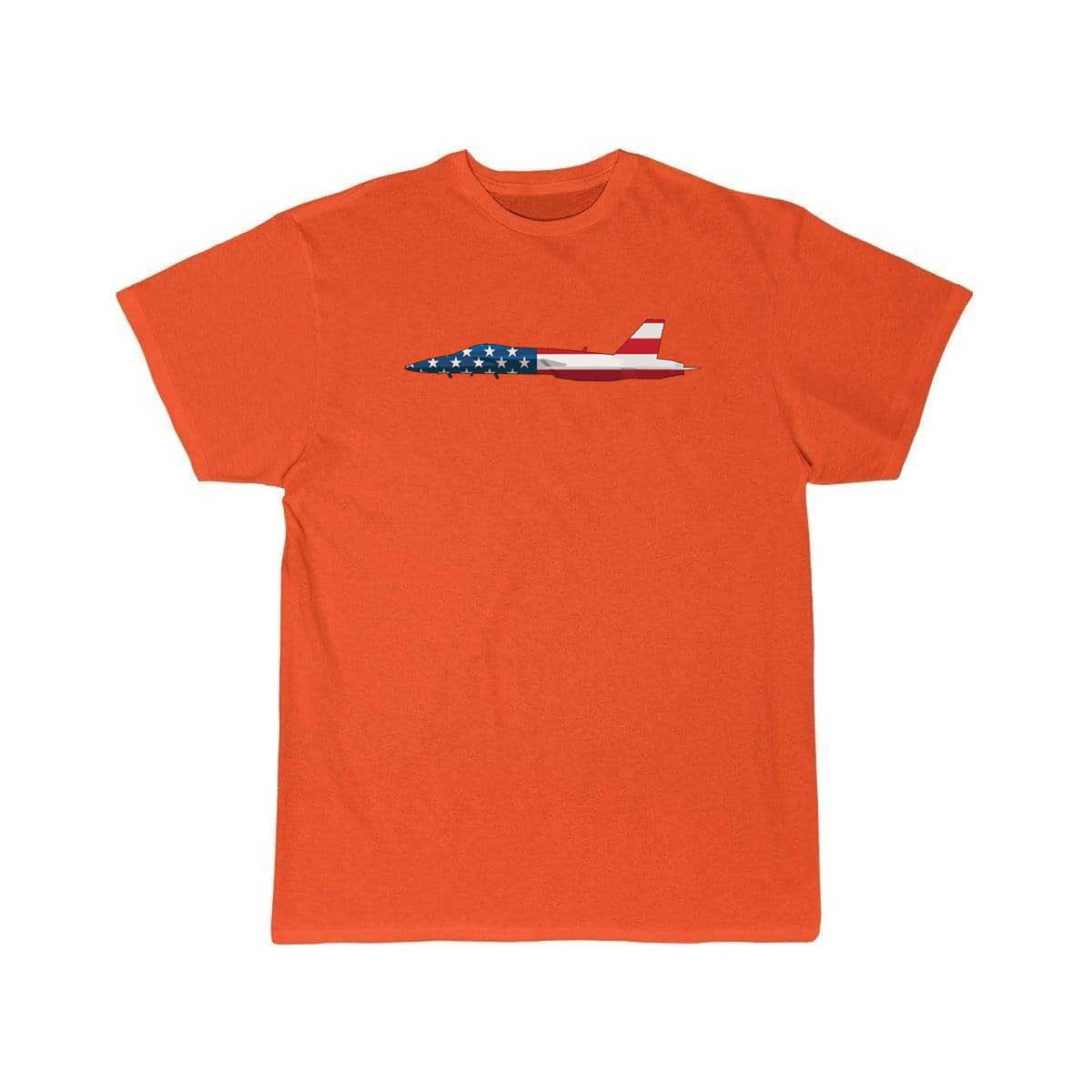 American Flag Military Jet T Shirt THE AV8R