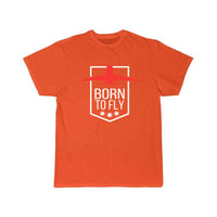 Thumbnail for Airplane - Born to fly T-SHIRT THE AV8R