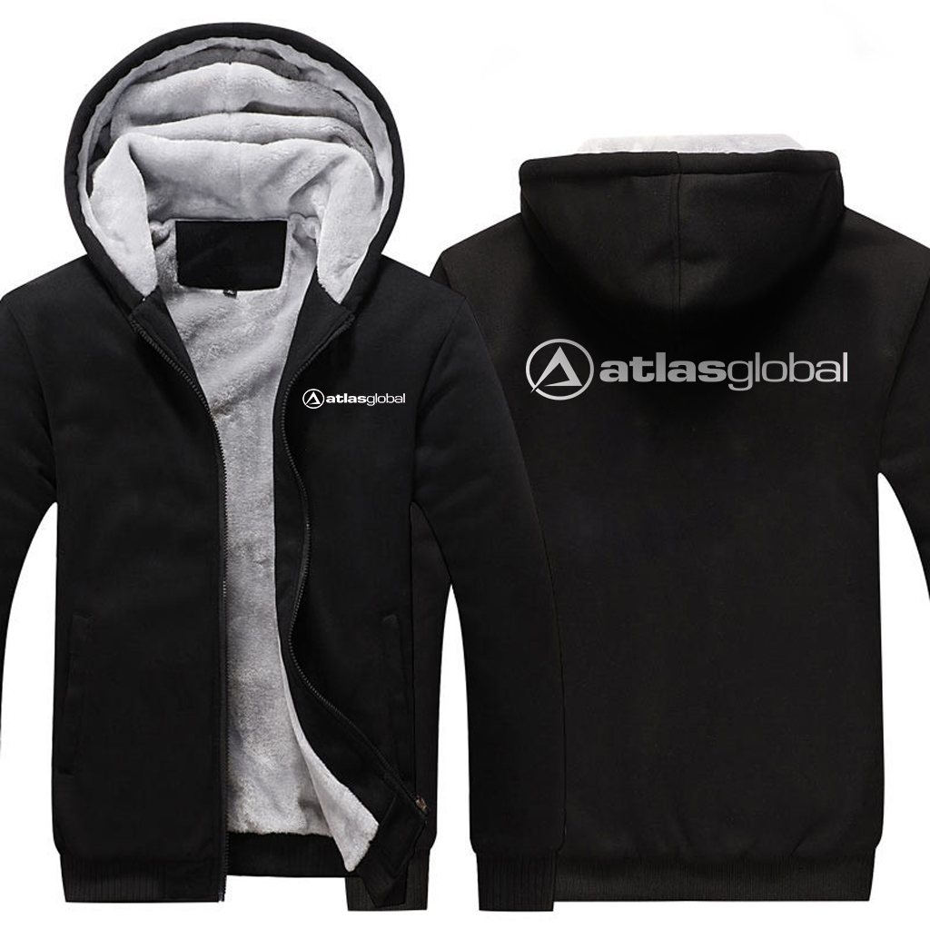 ATLAS AIRLINES  JACKETS FLEECE SWEATSHIRT