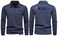 Thumbnail for KIX AIRPORT LONG SLEEVE  POLO