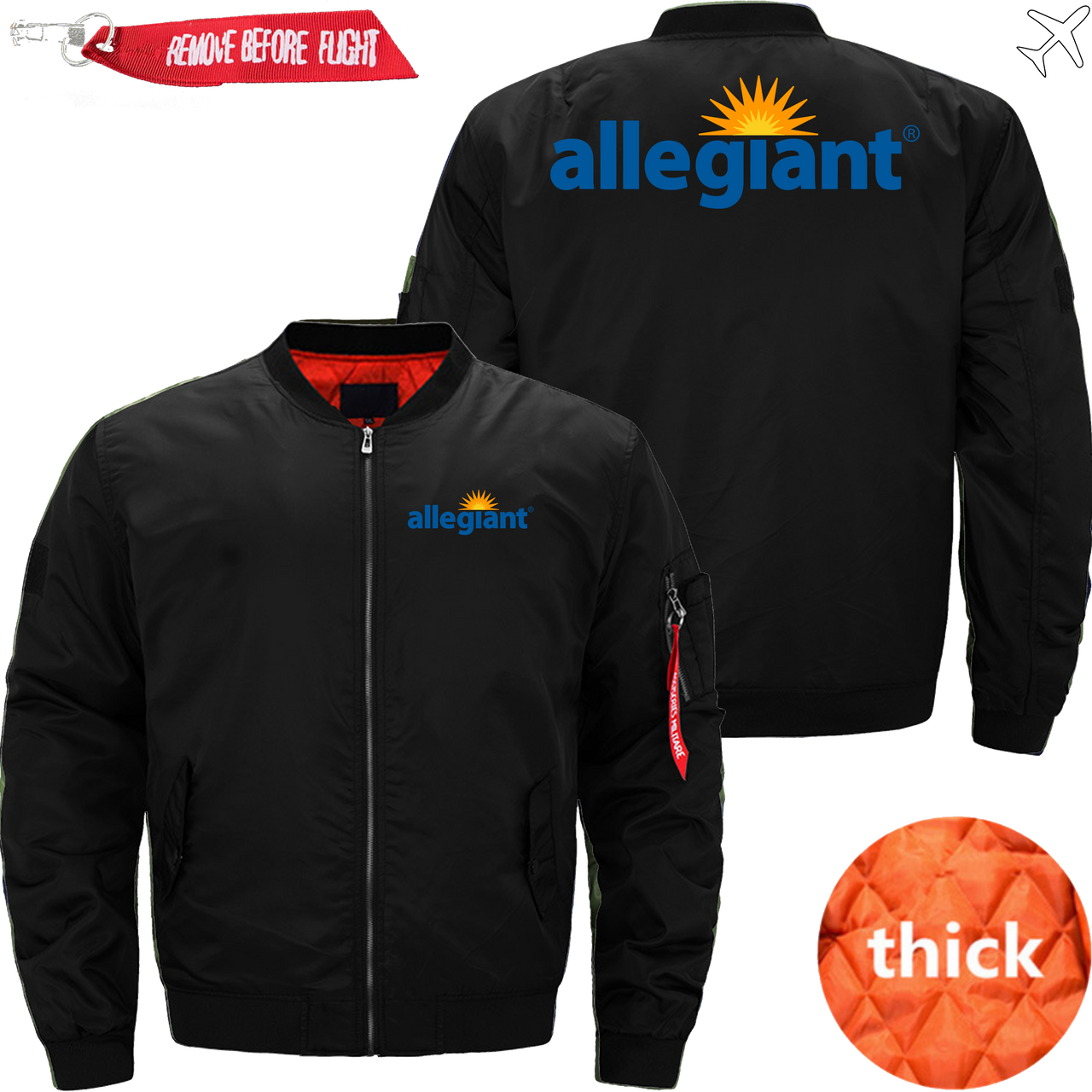 ALLEGIANT AIRLINE JACKET