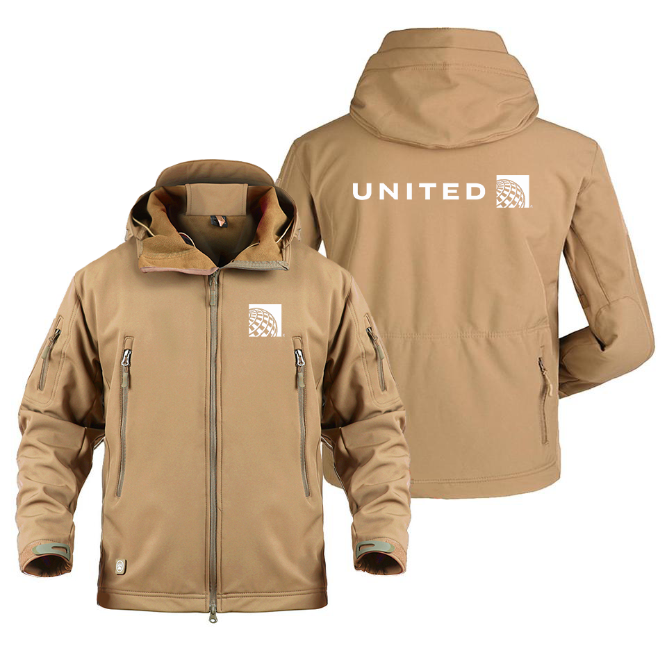 UNITED AIRLINES DESIGNED MILITARY FLEECE THE AV8R