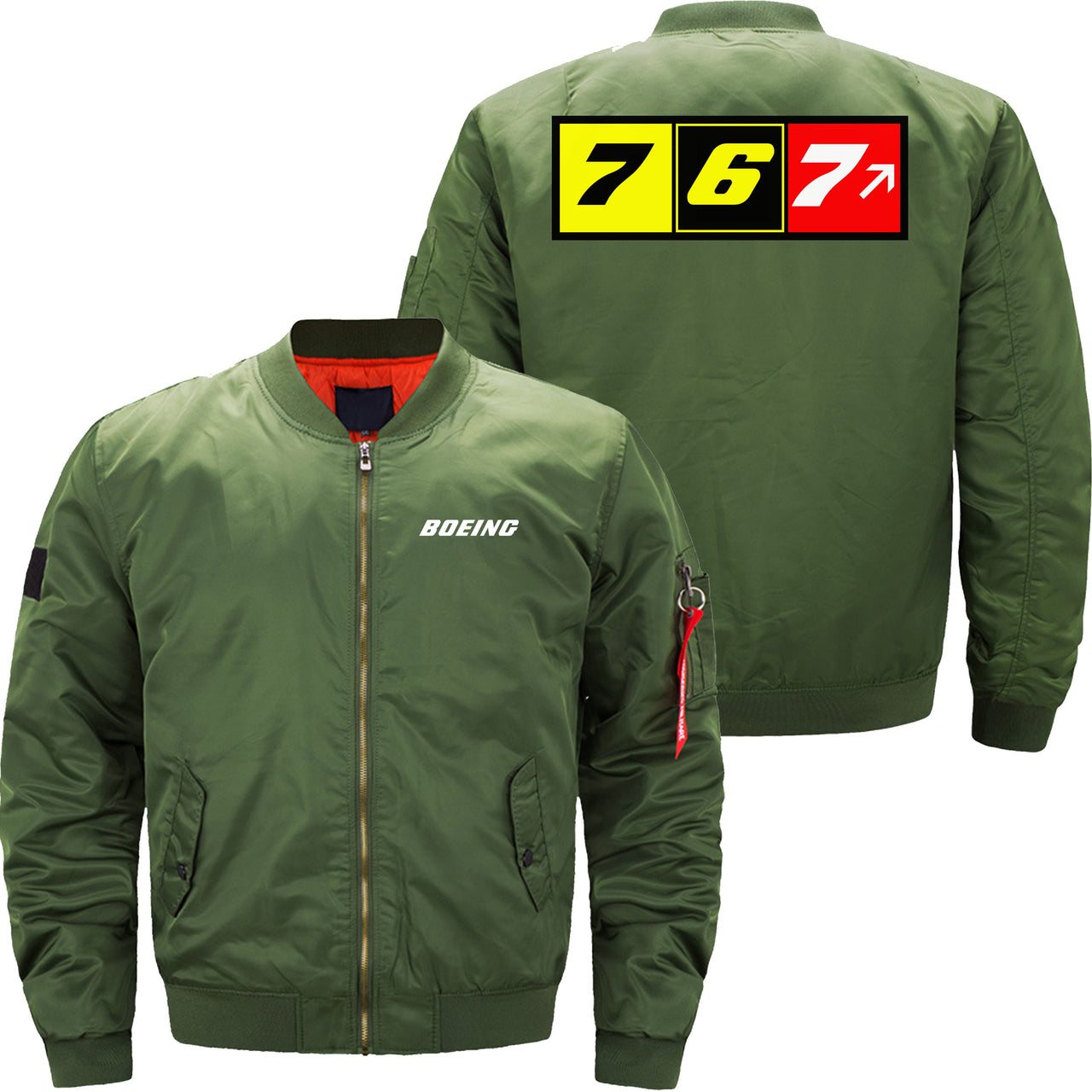 Boeing 767 Ma-1 Bomber Jacket Flight Jacket Aviator Jacket THE AV8R