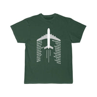 Thumbnail for Pilot Alphabet Airplane T-SHIRT THE AV8R