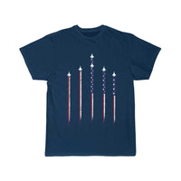 Thumbnail for Jet US Flag, Jets Flying, Patriotic USA T Shirt THE AV8R