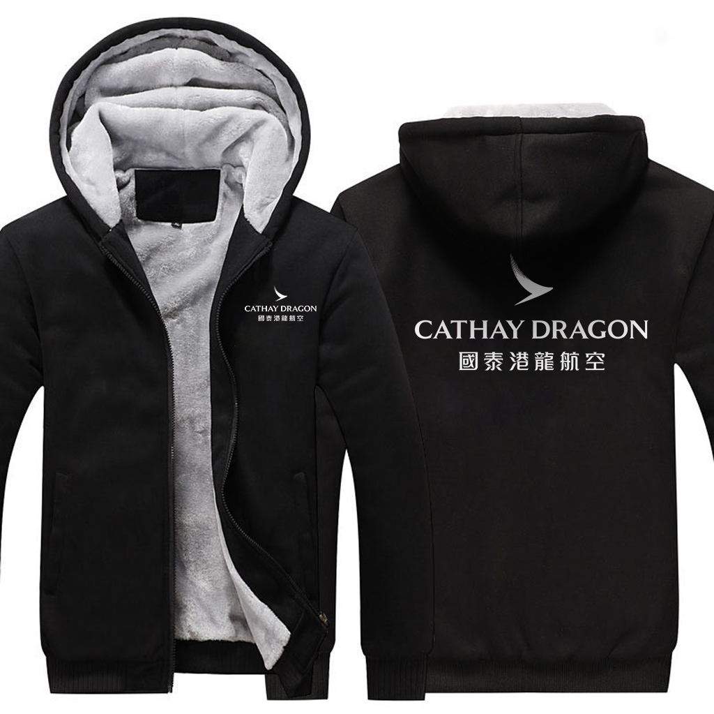 CATHAY AIRLINES  JACKETS FLEECE SWEATSHIRT