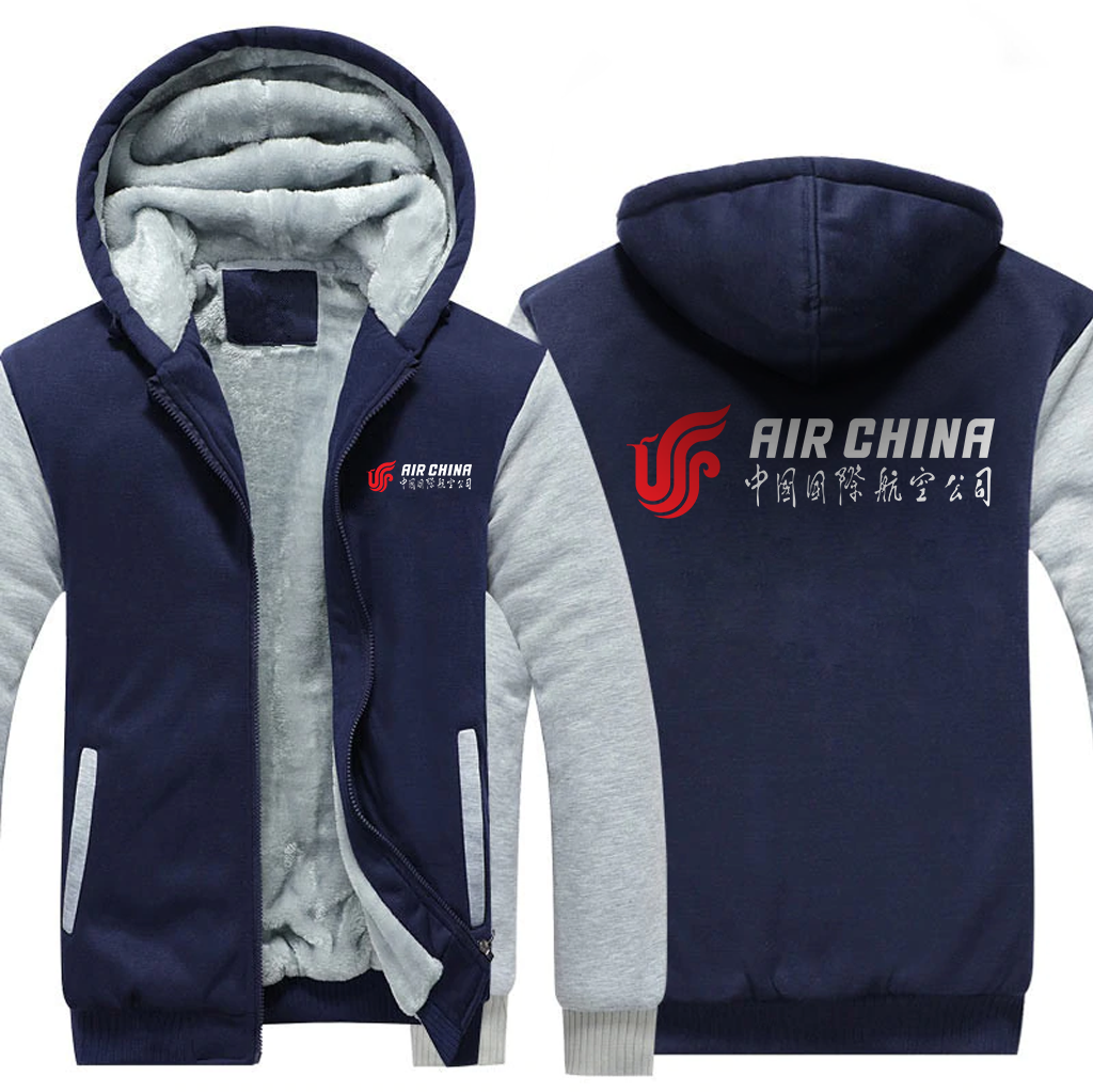 CHINA AIRLINES  JACKETS FLEECE SWEATSHIRT