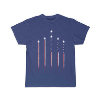 Thumbnail for Jet US Flag, Jets Flying, Patriotic USA T Shirt THE AV8R