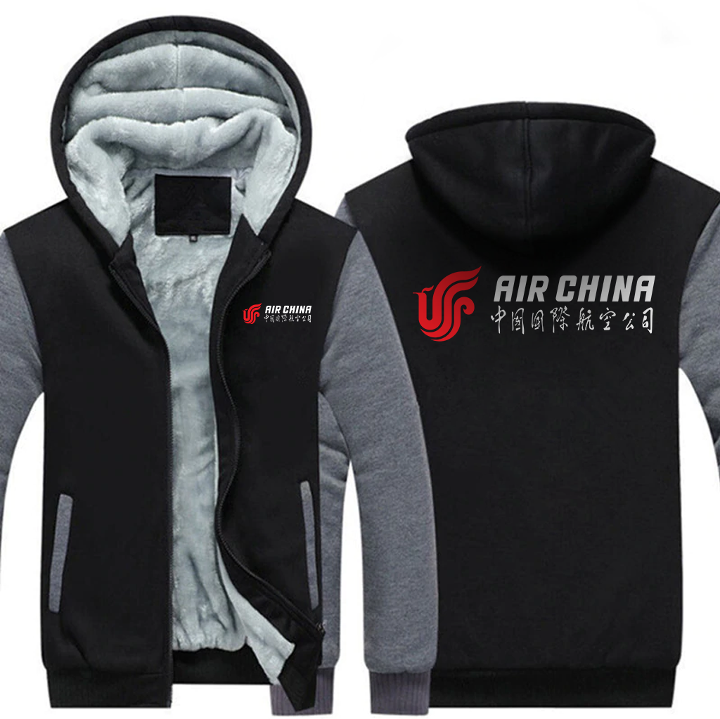 CHINA AIRLINES  JACKETS FLEECE SWEATSHIRT