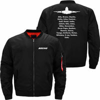 Thumbnail for Boeing 747 Ma-1 Bomber Jacket Flight Jacket Aviator Jacket THE AV8R