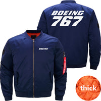 Thumbnail for Boeing 767 Ma-1 Bomber Jacket Flight Jacket Aviator Jacket THE AV8R