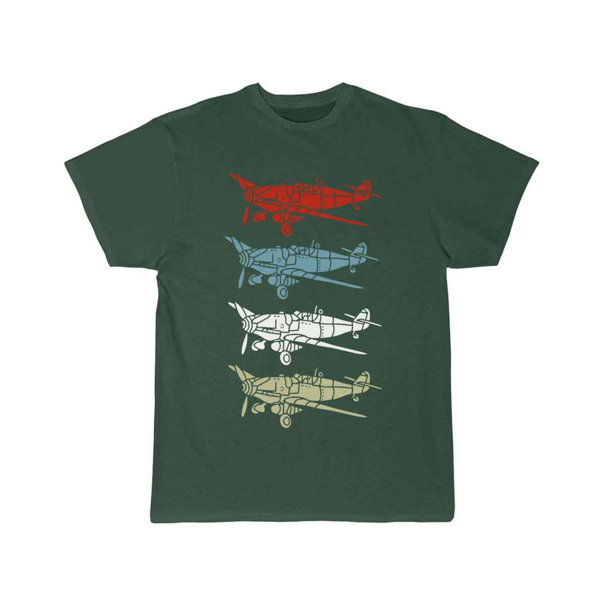 Retro Pilot T-Shirt I'd Rather be Flying Gift THE AV8R