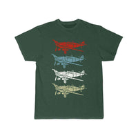 Thumbnail for Retro Pilot T-Shirt I'd Rather be Flying Gift THE AV8R