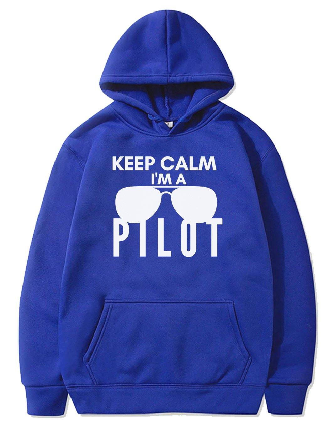 KEEP CALM I'M A PILOT  PULLOVER THE AV8R