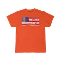 Thumbnail for Helicopter American Flag Pilot Helicopter T-Shirt THE AV8R