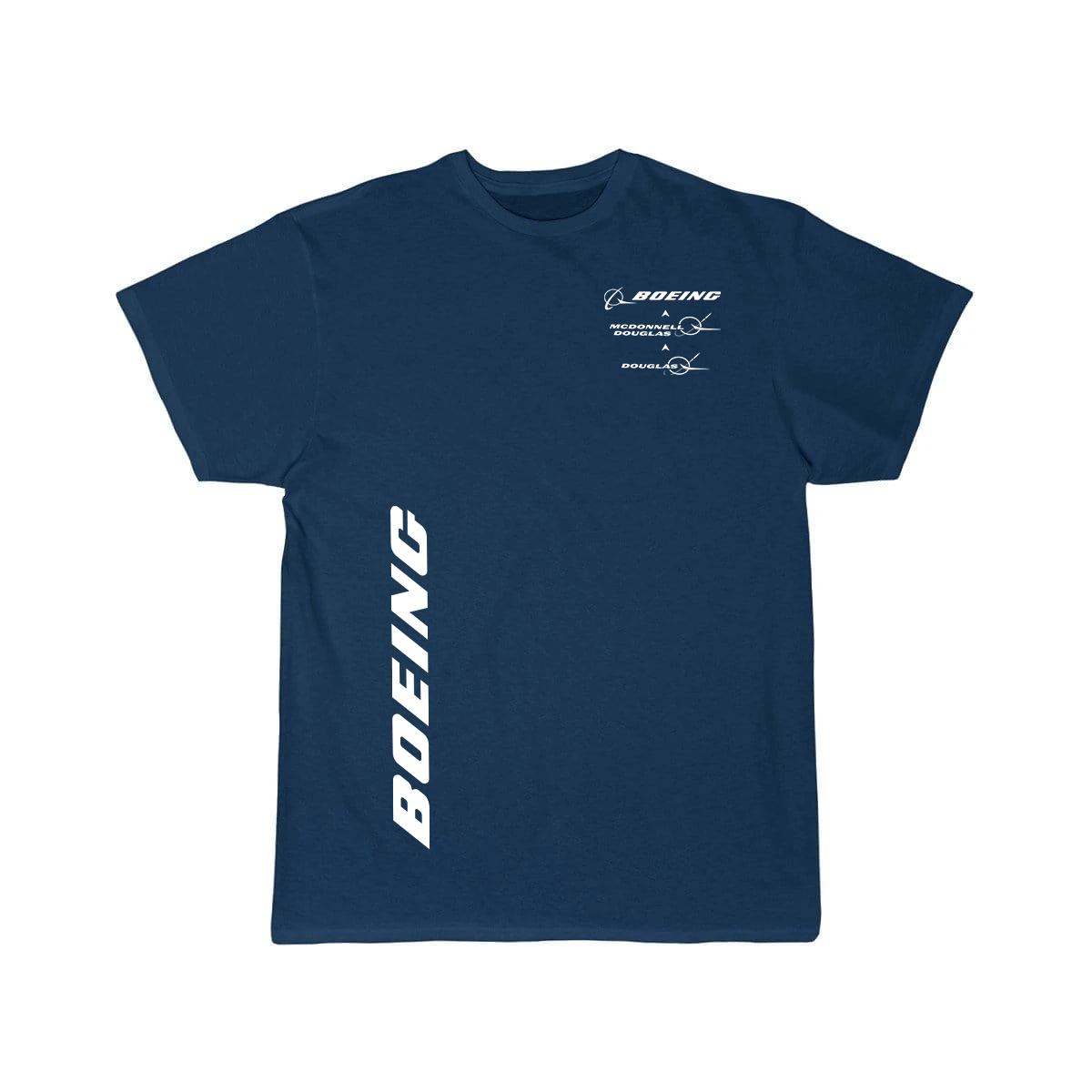 BOEING DUALGLASS LOGO DESIGNED T SHIRT THE AV8R