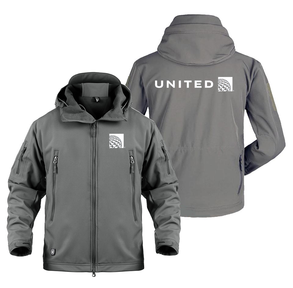 UNITED AIRLINES DESIGNED MILITARY FLEECE THE AV8R