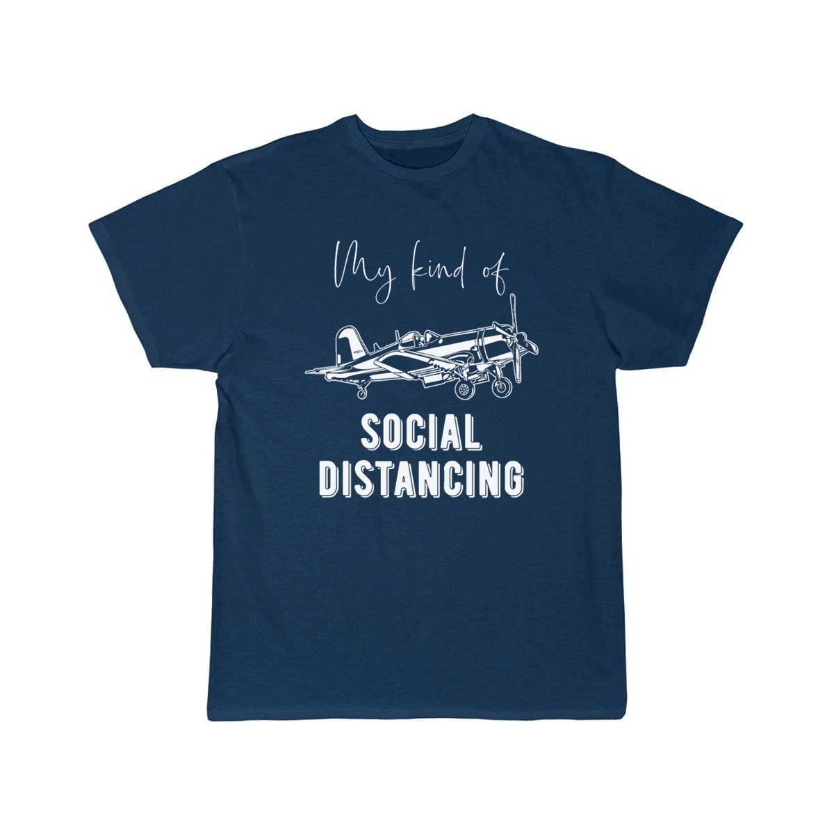 Airplane Pilot - Social Distancing Saying T-SHIRT THE AV8R