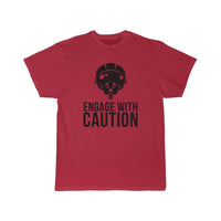 Thumbnail for Engage with Caution fighter pilot T SHIRT THE AV8R