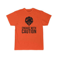 Thumbnail for Engage with Caution fighter pilot T SHIRT THE AV8R