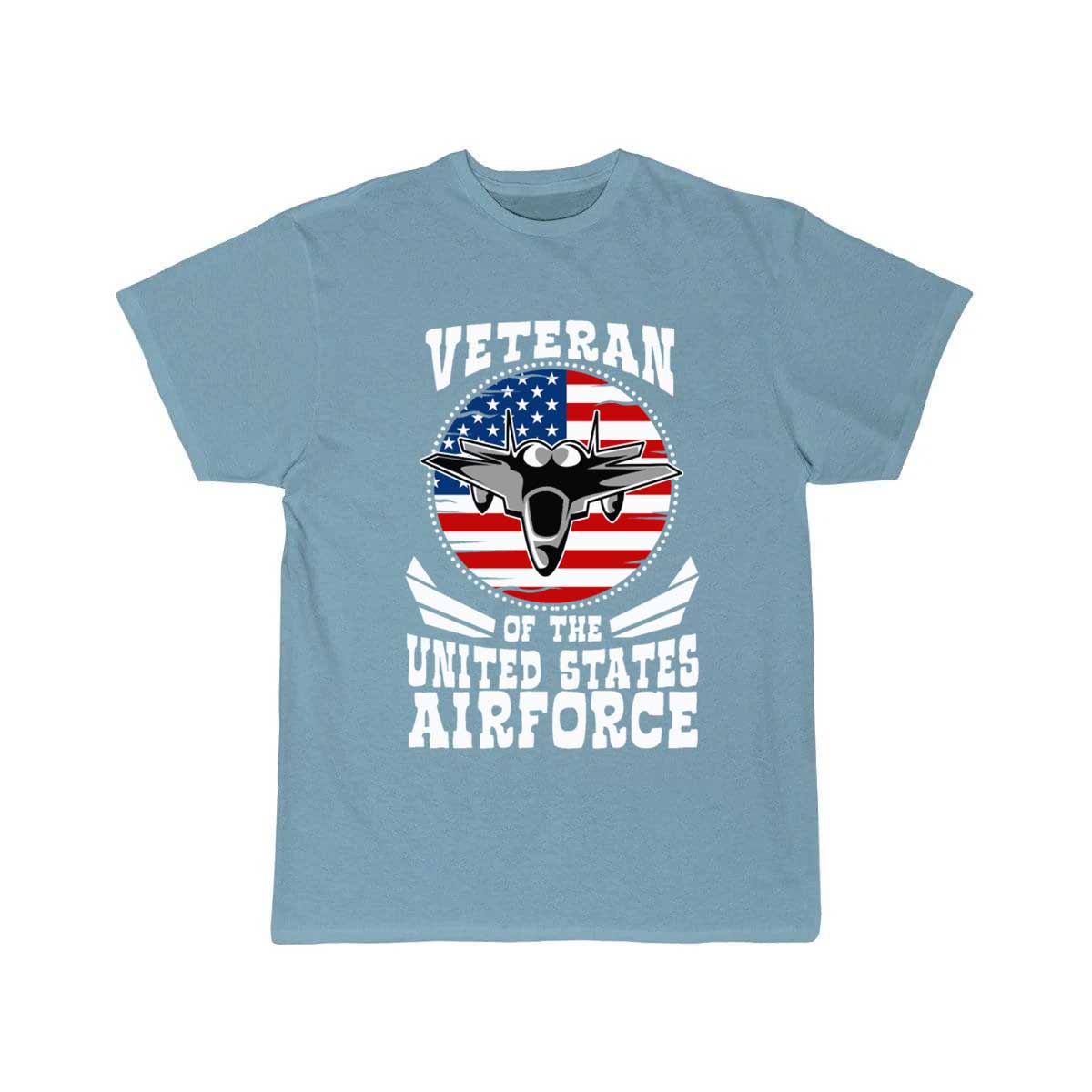 Airforce US Flag Fighter Jet Patriotic Veteran  T Shirt THE AV8R